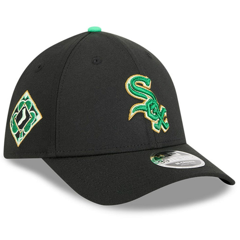 Black Chicago White Sox New Era 2026 St. Patrick's Day 39THIRTY Flex Hat