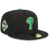 Black Philadelphia Phillies New Era 2026 St. Patrick's Day 59FIFTY Fitted Hat
