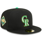 Black Colorado Rockies New Era 2026 St. Patrick's Day 59FIFTY Fitted Hat