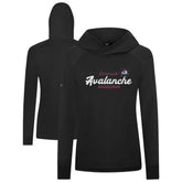 NHL Colorado Avalanche Levelwear Women's Slender Monument Raglan Pullover Hoodie