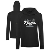 NHL Los Angeles Kings Levelwear Women's Slender Monument Raglan Pullover Hoodie