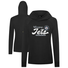 NHL Winnipeg Jets Levelwear Women's Slender Monument Raglan Pullover Hoodie