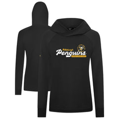 NHL Pittsburgh Penguins Levelwear Women's Slender Monument Raglan Pullover Hoodie