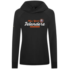 NHL New York Islanders Levelwear Women's Slender Monument Raglan Pullover Hoodie