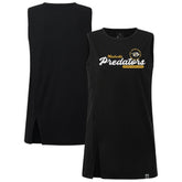 NHL Nashville Predators Levelwear Women's Influx Monument Tank Top