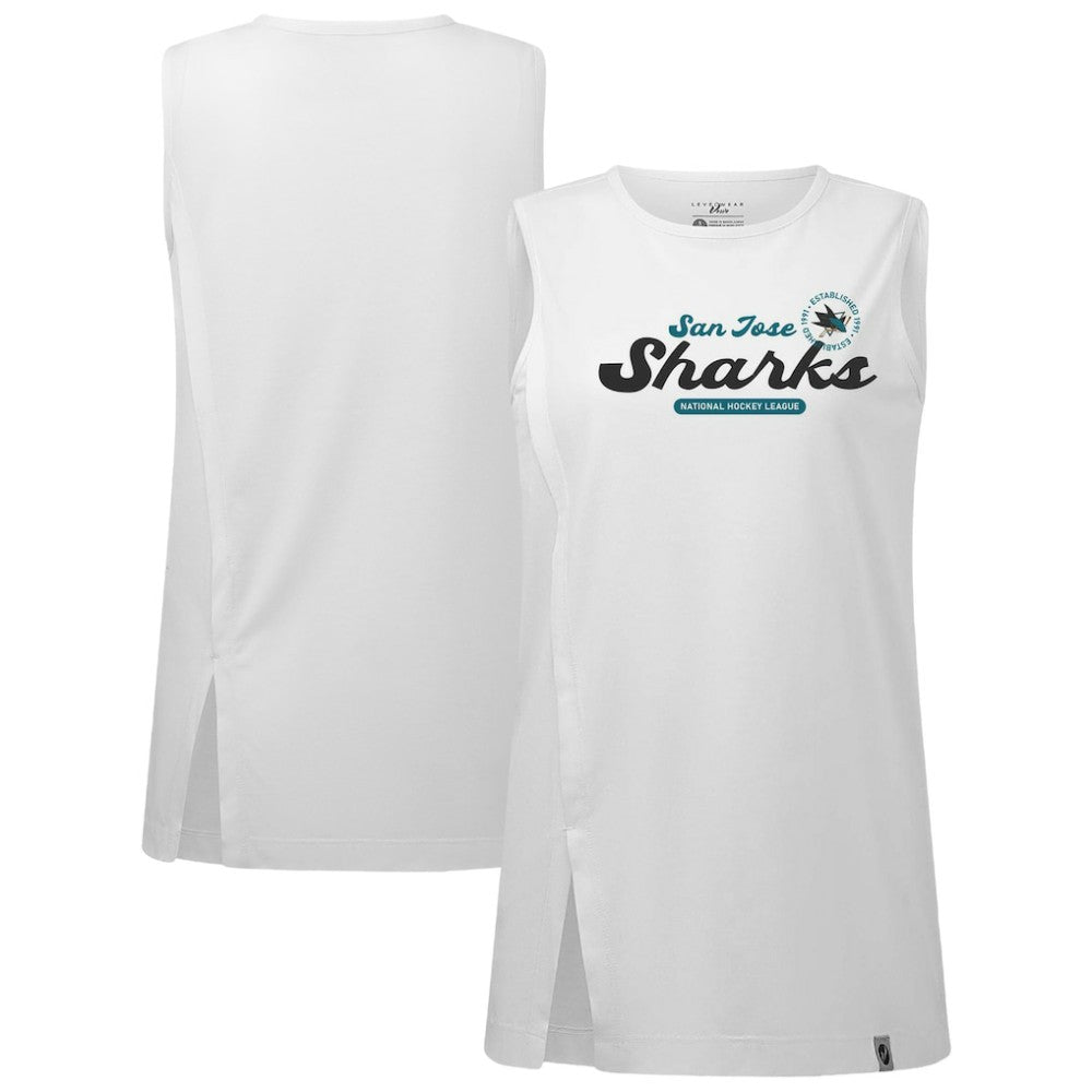 NHL San Jose Sharks Levelwear Women's Influx Monument Tank Top