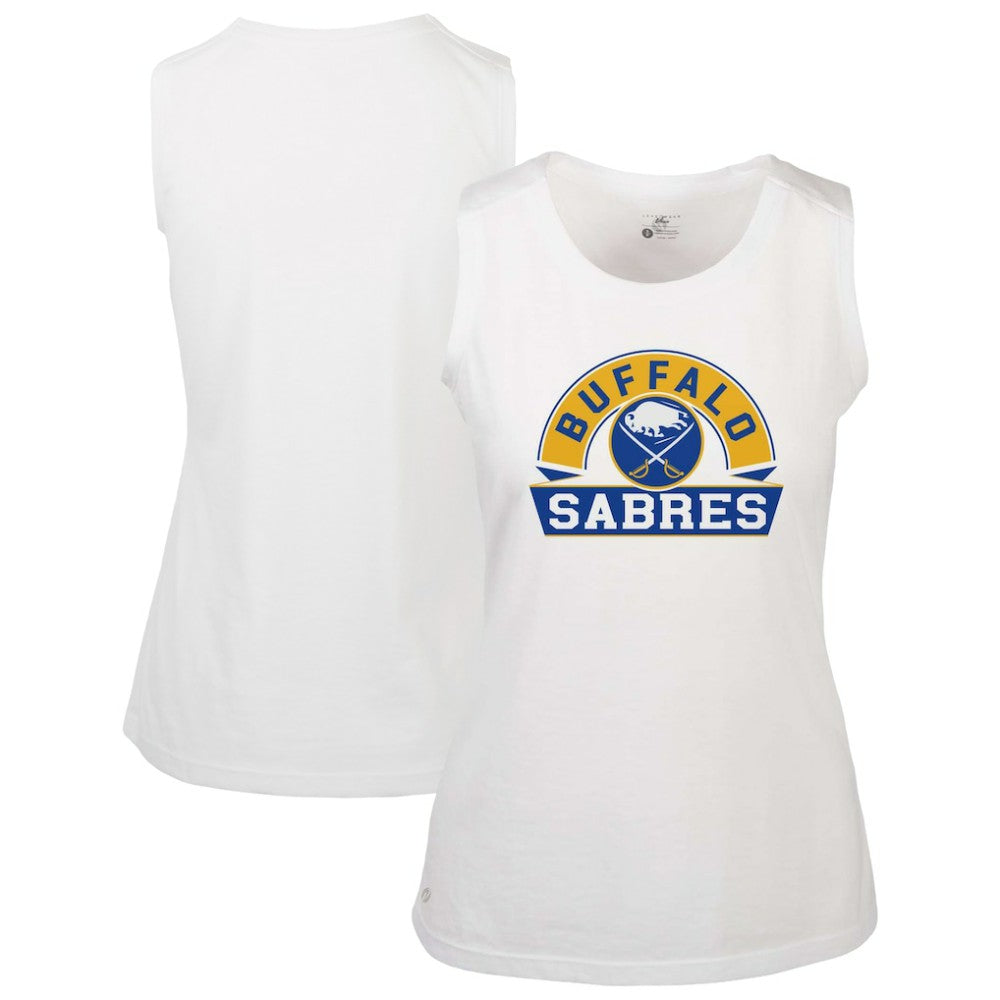 NHL Buffalo Sabres Levelwear Women's Macy Banner Arch Tank Top