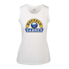 NHL Buffalo Sabres Levelwear Women's Macy Banner Arch Tank Top