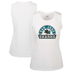 NHL San Jose Sharks Levelwear Women's Macy Banner Arch Tank Top
