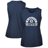 NHL Winnipeg Jets Levelwear Women's Macy Banner Arch Tank Top