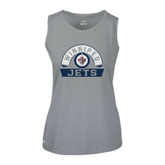 NHL Winnipeg Jets Levelwear Women's Macy Banner Arch Tank Top