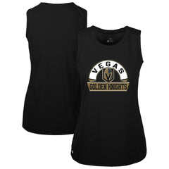 NHL Vegas Golden Knights Levelwear Women's Macy Banner Arch Tank Top