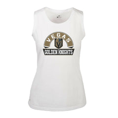 NHL Vegas Golden Knights Levelwear Women's Macy Banner Arch Tank Top