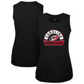 NHL Carolina Hurricanes Levelwear Women's Macy Banner Arch Tank Top