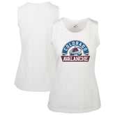 NHL Colorado Avalanche Levelwear Women's Macy Banner Arch Tank Top