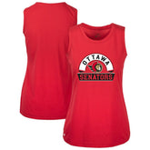 NHL Ottawa Senators Levelwear Women's Macy Banner Arch Tank Top