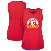 NHL Calgary Flames Levelwear Women's Macy Banner Arch Tank Top