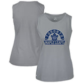 NHL Toronto Maple Leafs Levelwear Women's Macy Banner Arch Tank Top