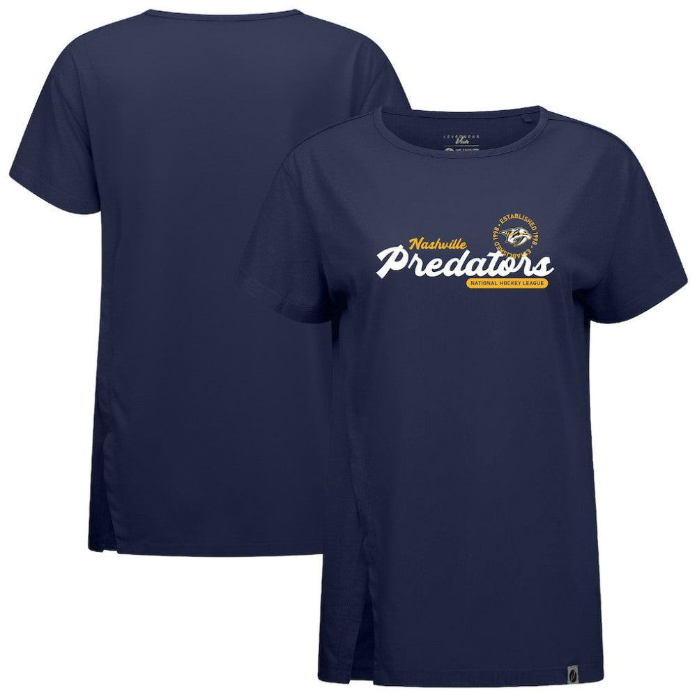 NHL Nashville Predators Levelwear Women's Influx Monument T-Shirt