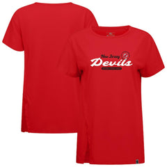 NHL New Jersey Devils Levelwear Women's Influx Monument T-Shirt