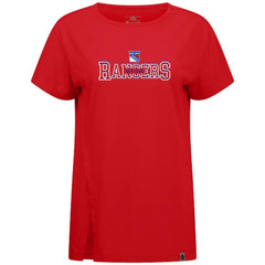 NHL New York Rangers Levelwear Women's Influx Journey T-Shirt