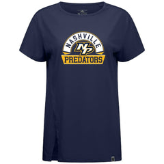 NHL Nashville Predators Levelwear Women's Influx Banner Arch T-Shirt