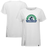 NHL Vancouver Canucks Levelwear Women's Influx Banner Arch T-Shirt