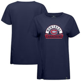 NHL Montreal Canadiens Levelwear Women's Influx Banner Arch T-Shirt