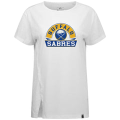 NHL Buffalo Sabres Levelwear Women's Influx Banner Arch T-Shirt
