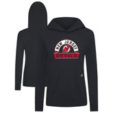 NHL New Jersey Devils Levelwear Women's Relay Banner Arch Pullover Hoodie