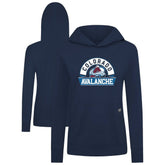 NHL Colorado Avalanche Levelwear Women's Relay Banner Arch Pullover Hoodie