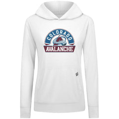 NHL Colorado Avalanche Levelwear Women's Relay Banner Arch Pullover Hoodie