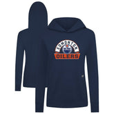 NHL Edmonton Oilers Levelwear Women's Relay Banner Arch Pullover Hoodie