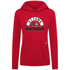 NHL Ottawa Senators Levelwear Women's Relay Banner Arch Pullover Hoodie
