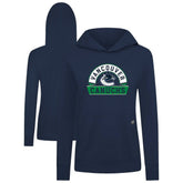 NHL Vancouver Canucks Levelwear Women's Relay Banner Arch Pullover Hoodie