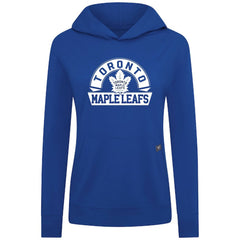 NHL Toronto Maple Leafs Levelwear Women's Relay Banner Arch Pullover Hoodie