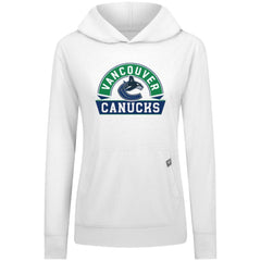 NHL Vancouver Canucks Levelwear Women's Relay Banner Arch Pullover Hoodie