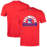 NHL New York Rangers Levelwear Richmond Banner Arch T-Shirt