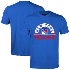 NHL New York Rangers Levelwear Richmond Banner Arch T-Shirt