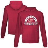 NHL Detroit Red Wings Levelwear Relay Banner Arch Pullover Hoodie