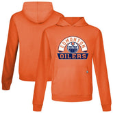 NHL Edmonton Oilers Levelwear Relay Banner Arch Pullover Hoodie
