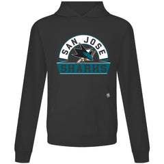 NHL San Jose Sharks Levelwear Relay Banner Arch Pullover Hoodie