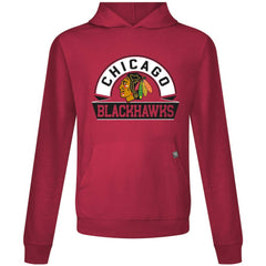 NHL Chicago Blackhawks Levelwear Relay Banner Arch Pullover Hoodie