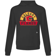 NHL Calgary Flames Levelwear Relay Banner Arch Pullover Hoodie