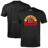 NHL Calgary Flames Levelwear Youth Little Richmond Banner Arch T-Shirt