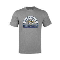 NHL Nashville Predators Levelwear Youth Little Richmond Banner Arch T-Shirt