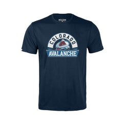 NHL Colorado Avalanche Levelwear Youth Little Richmond Banner Arch T-Shirt