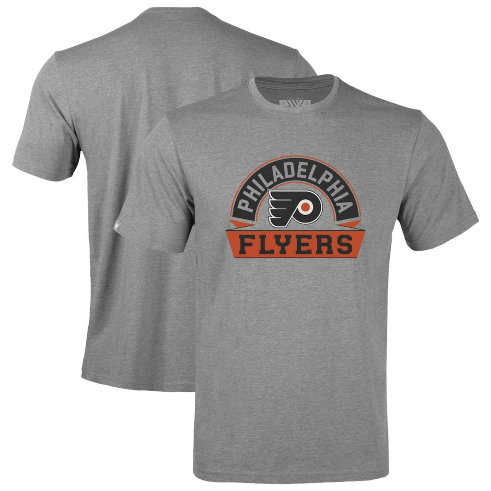 NHL Philadelphia Flyers Levelwear Youth Little Richmond Banner Arch T-Shirt