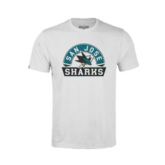 NHL San Jose Sharks Levelwear Youth Little Richmond Banner Arch T-Shirt