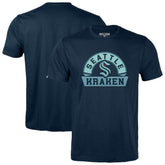 NHL Seattle Kraken Levelwear Youth Little Richmond Banner Arch T-Shirt